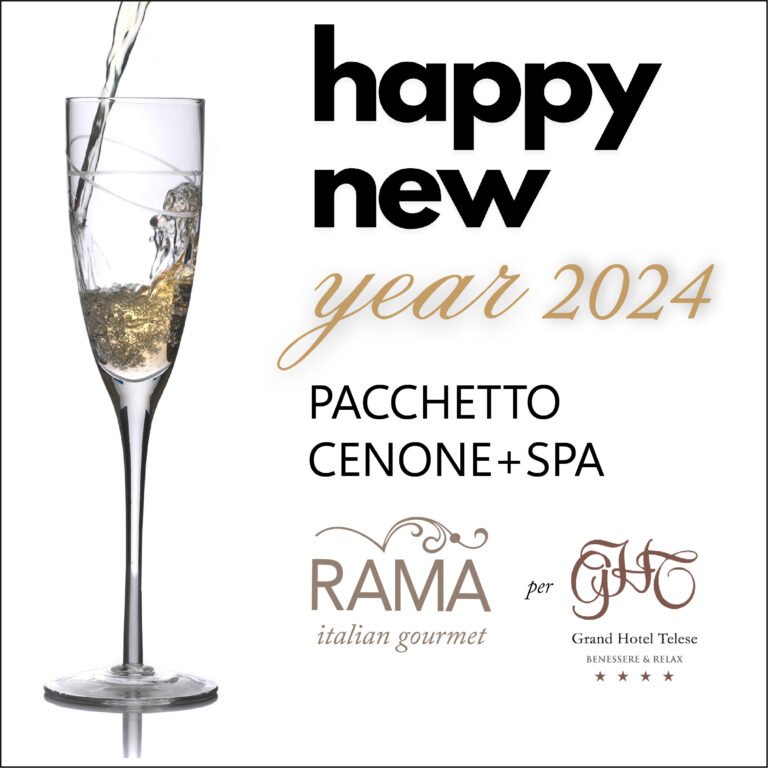 Per Capodanno 2024 Rama propone Pacchetto Cenone + SPA alle Terme