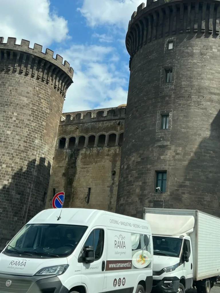 Catering di Eccellenza di RAMA per il Napoli Ambassador Program Award al Maschio Angioino